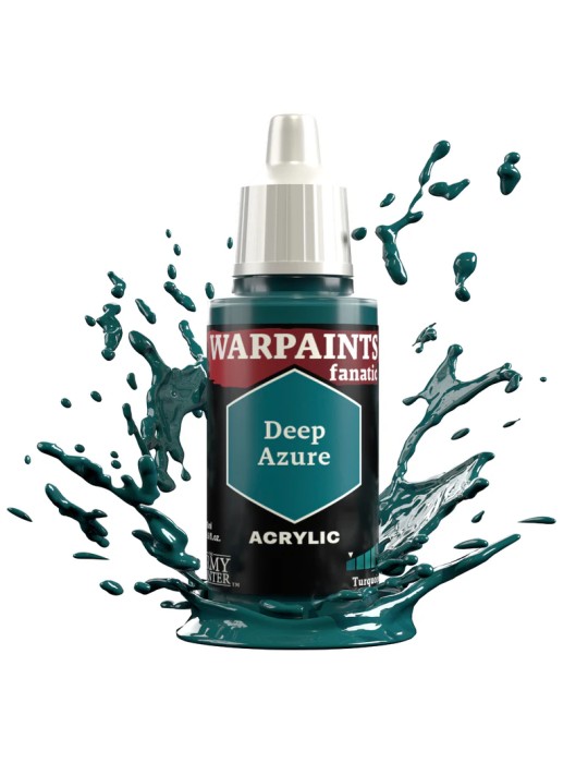 ARMY PAINTER: WARPAINTS FANATIC DEEP AZURE