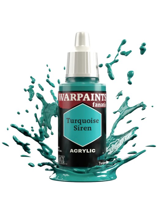 ARMY PAINTER: WARPAINTS FANATIC TURQUOISE SIREN