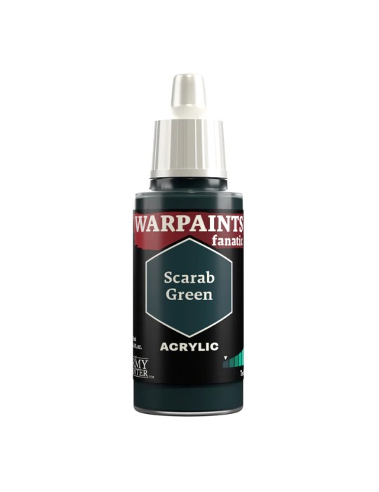 ARMY PAINTER: WARPAINTS FANATIC SCARAB GREEN