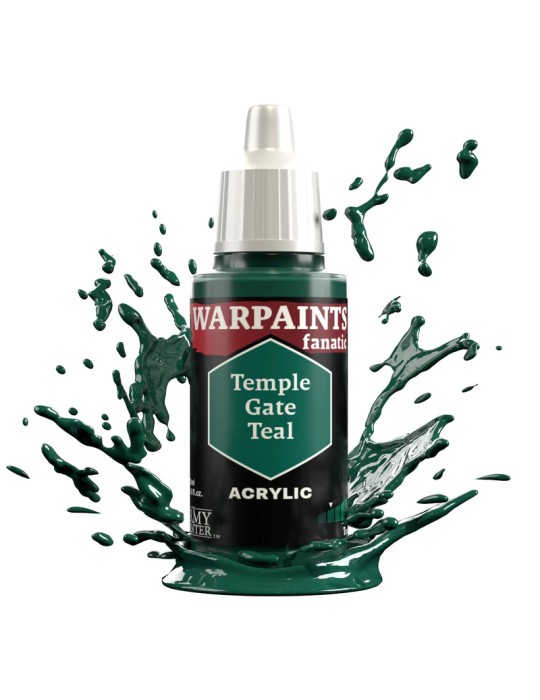 ARMY PAINTER: WARPAINTS FANATIC TEMPLE GATE TEAL