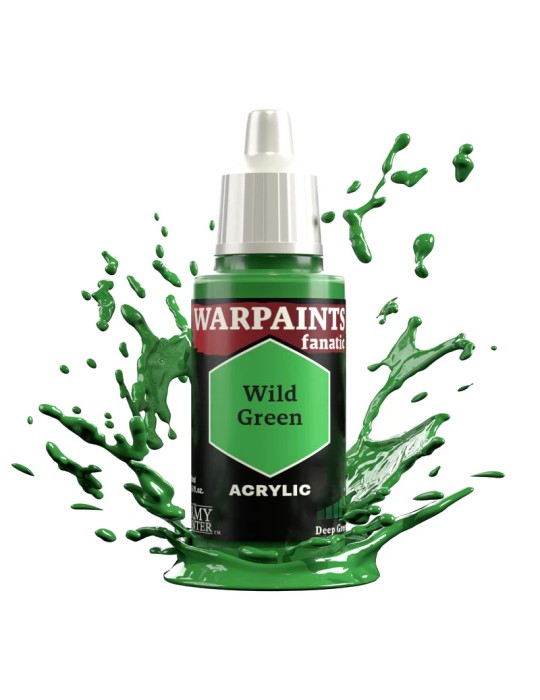 ARMY PAINTER: WARPAINTS FANATIC WILD GREEN