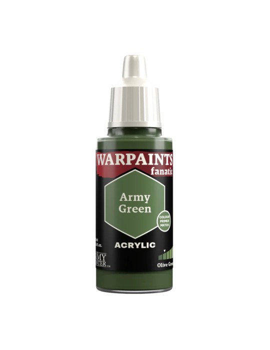 ARMY PAINTER: WARPAINTS FANATIC ARMY GREEN