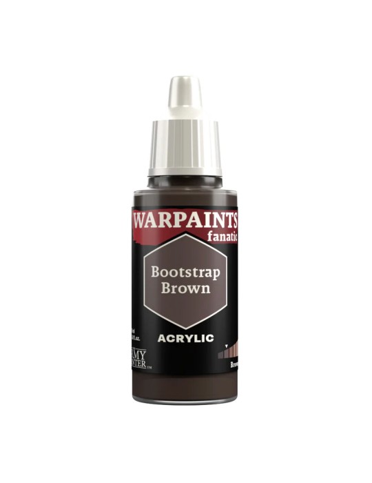 ARMY PAINTER: WARPAINTS FANATIC BOOTSTRAP BROWN