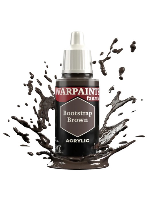 ARMY PAINTER: WARPAINTS FANATIC BOOTSTRAP BROWN