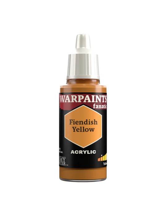 ARMY PAINTER: WARPAINTS FANATIC FIENDISH YELLOW