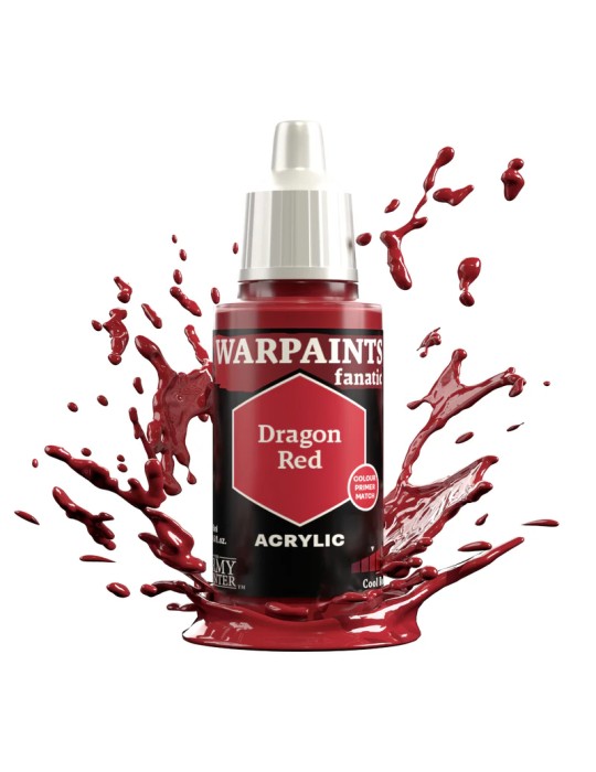 ARMY PAINTER: WARPAINTS FANATIC DRAGON RED