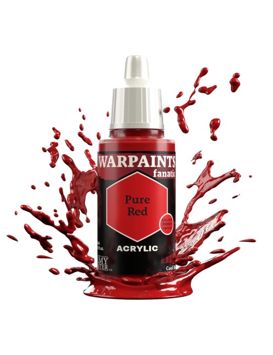 ARMY PAINTER: WARPAINTS FANATIC PURE RED