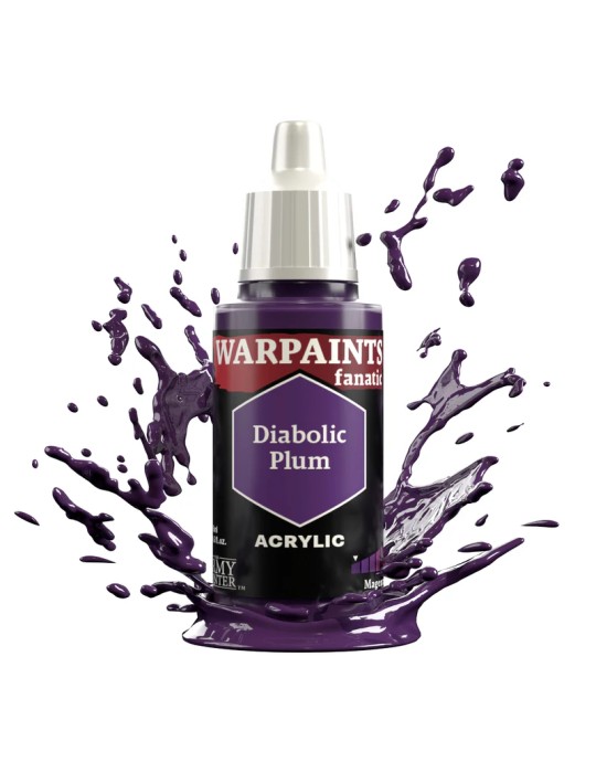 ARMY PAINTER: WARPAINTS FANATIC DIABOLIC PLUM