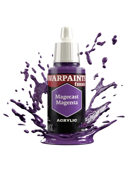 ARMY PAINTER: WARPAINTS FANATIC MAGECAST MAGENTA