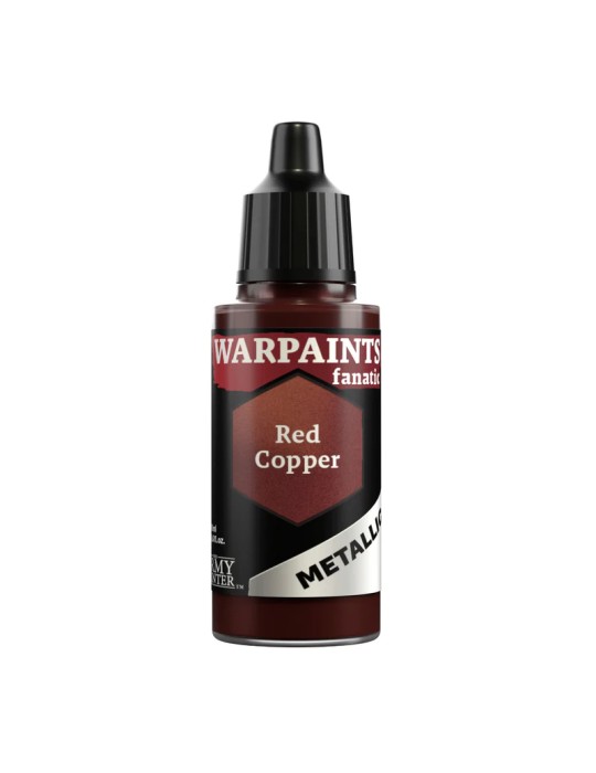 ARMY PAINTER: WARPAINTS FANATIC METALLIC RED COPPER