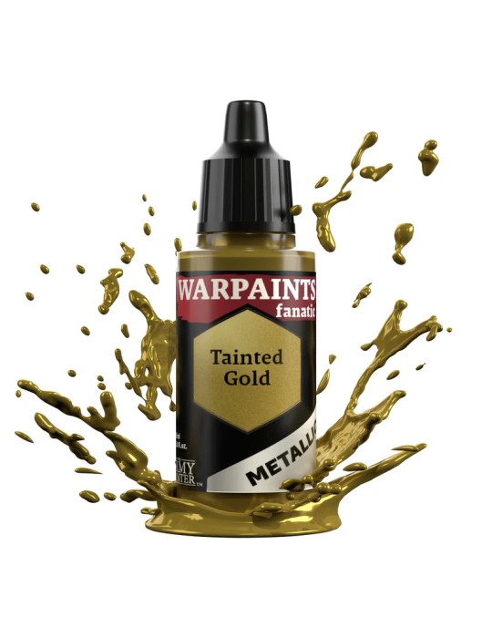 ARMY PAINTER: WARPAINTS FANATIC METALLIC TAINTED GOLD