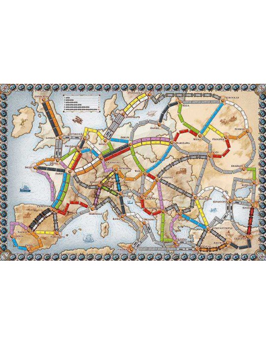 TICKET TO RIDE EUROPE (SV)