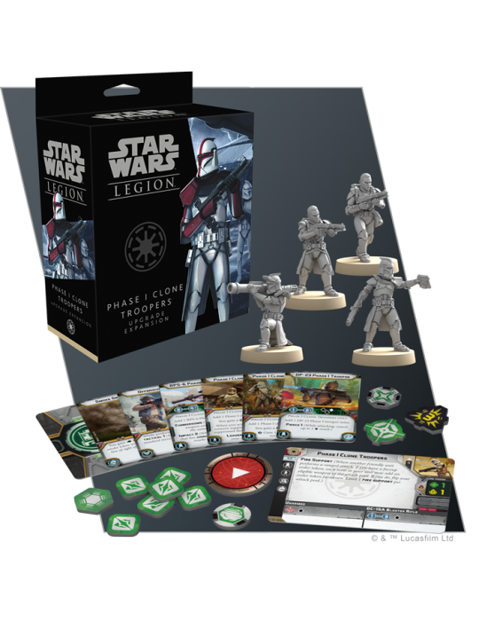 STAR WARS LEGION: PHASE I CLONE TROOPERS UPGRADE