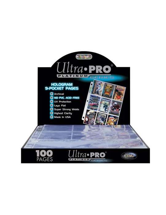 ULTRA PRO 9-POCKET PAGE, PLATINUM (1ST)