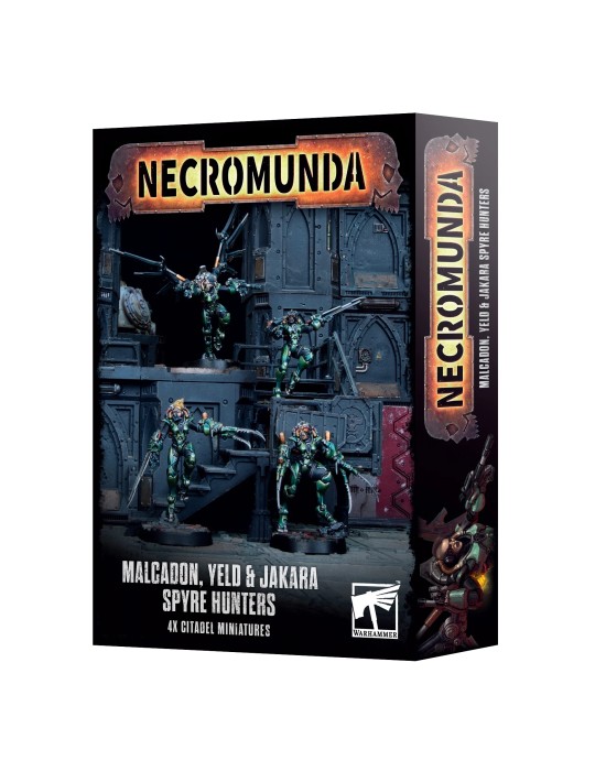 NECROMUNDA: MALCADON YELD & JAKARA SPYRE HUNTER