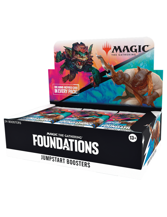 MAGIC: THE GATHERING FOUNDATION JUMPSTART BOOSTER DISPLAY