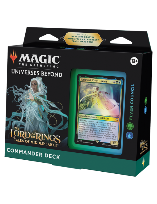 MAGIC: THE GATHERING - COMMANDER DECK - THE LORD OF THE RINGS: TALES OF MIDDLE-EARTH: ELVEN COUNCIL