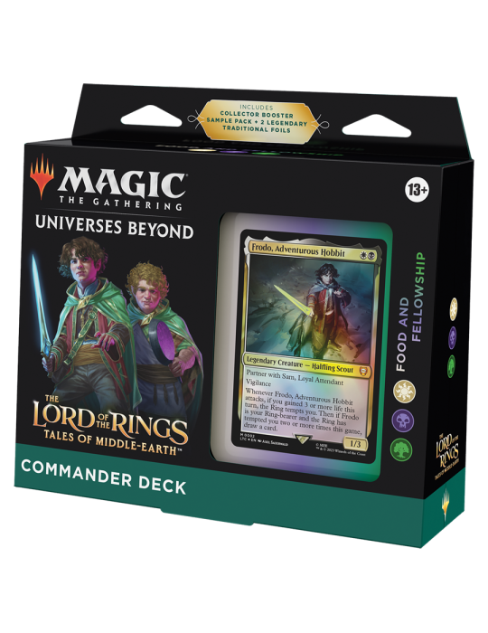 MAGIC: THE GATHERING - COMMANDER DECK - THE LORD OF THE RINGS: TALES OF MIDDLE-EARTH: FOOD AND FELLOWSHIP