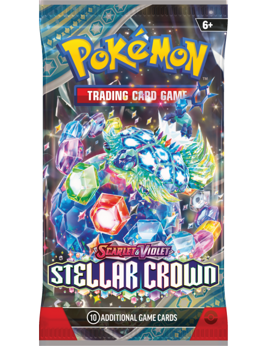 POKEMON TCG: SCARLET & VIOLET - STELLAR CROWN BOOSTER PACK