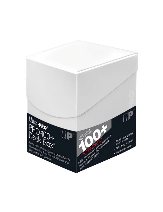 ULTRA PRO ECLIPSE PRO 100+ DECK BOX ARCTIC WHITE