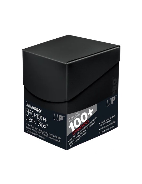 ULTRA PRO ECLIPSE PRO 100+ DECK BOX JET BLACK