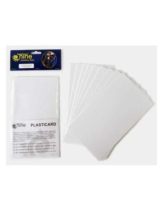 GF9 TOOLS: PLASTICARD VARIETY PACK (9 PIECES)