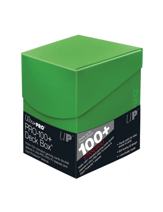 ULTRA PRO ECLIPSE PRO 100+ DECK BOX LIME GREEN