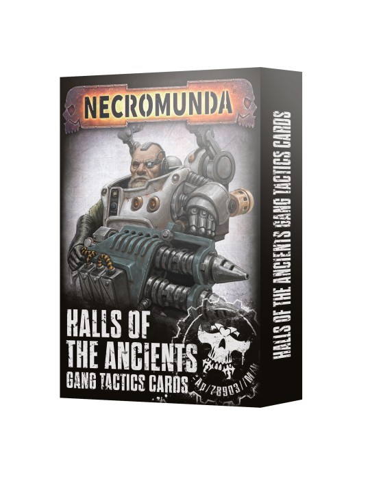 NECROMUNDA: HALLS/ANCIENTS TACTICS CARDS