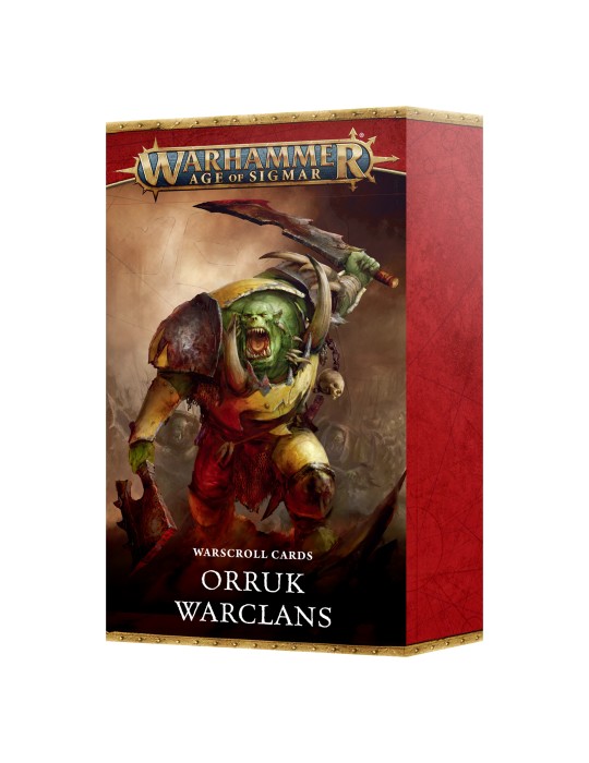 WARSCROLL CARDS: ORRUK WARCLANS (ENG)