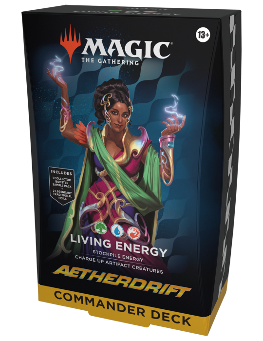 AETHERDRIFT COMMANDER DECK - LIVING ENERGY