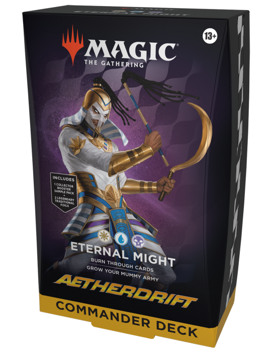 AETHERDRIFT COMMANDER DECK - ETERNAL MIGHT