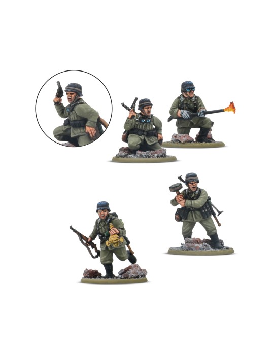 BOLT ACTION - GERMAN VETERAN INFANTRY PLATOON