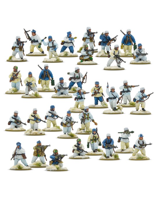 BOLT ACTION - FALLSCHIRMJÄGER (WINTER) STARTER ARMY