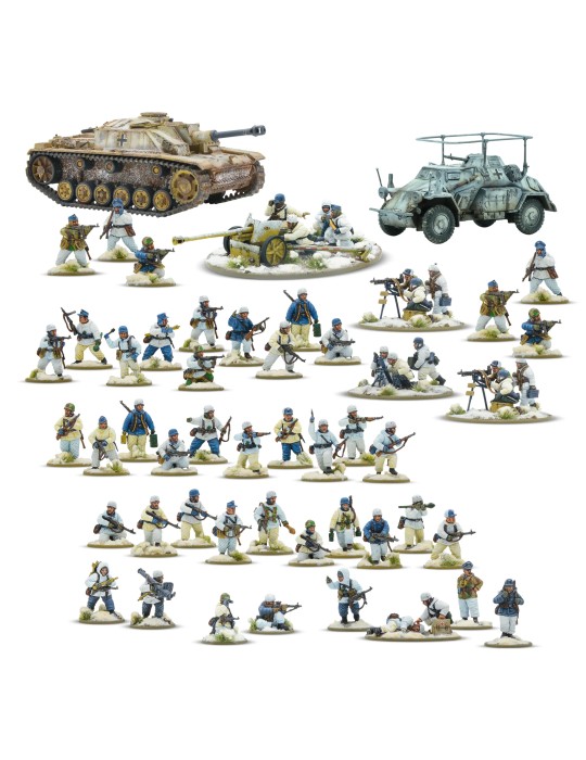 BOLT ACTION - FALLSCHIRMJÄGER (WINTER) STARTER ARMY