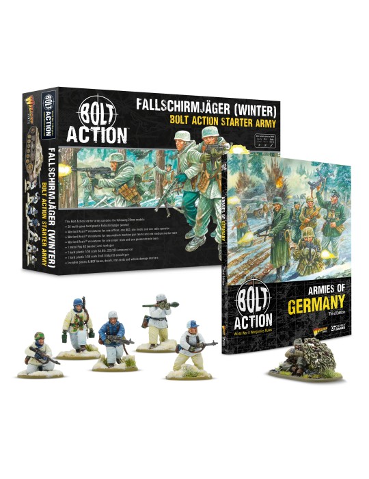 BOLT ACTION - FALLSCHIRMJÄGER (WINTER) STARTER ARMY