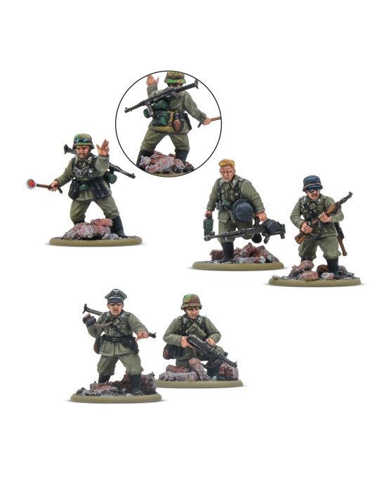 BOLT ACTION - RATTENKRIEG GERMAN VETERAN INFANTRY STARTER SET