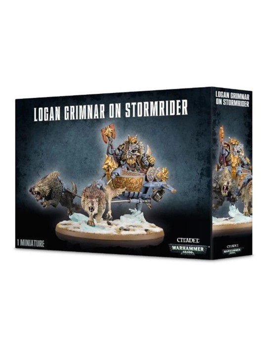 SPACE WOLVES: LOGAN GRIMNAR ON STORMRIDER