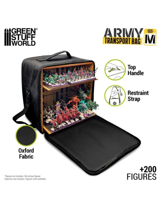 GREEN STUFF WORLD: ARMY TRANSPORT BAG - M