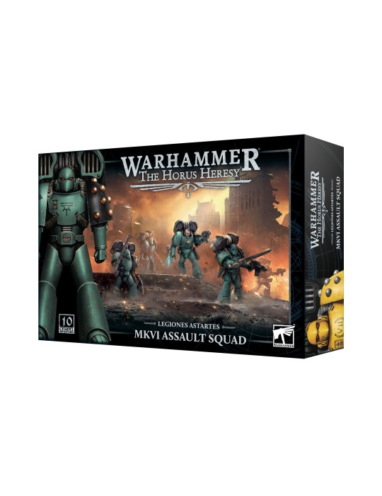 HORUS HERESY: LEGION ASTARTES MKVI ASSAULT MARINES