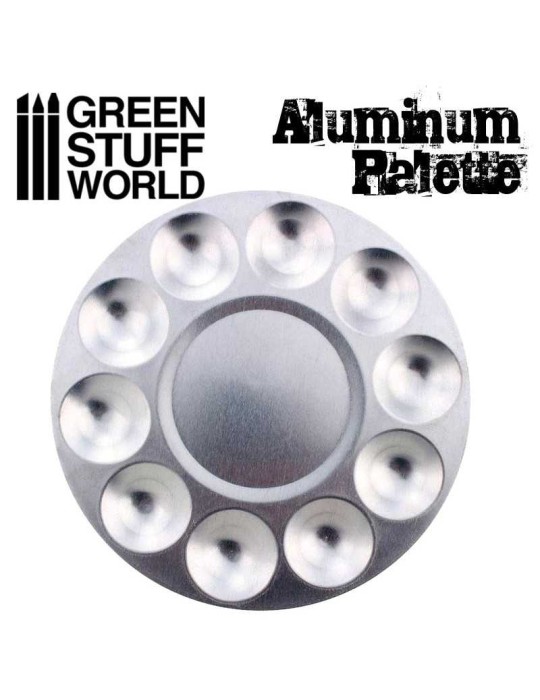 GREEN STUFF WORLD: ALUMINIUM PALETTE 10 WELLS