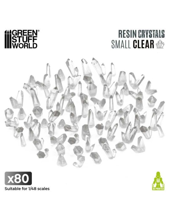 GREEN STUFF WORLD: RESIN CRYSTALS CLEAR SMALL SIZE