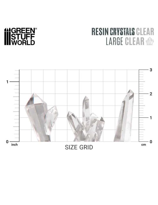 GREEN STUFF WORLD: RESIN CRYSTALS CLEAR (LARGE)