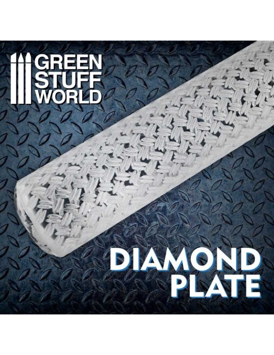 GREEN STUFF WORLD: DIAMOND PLATE (ROLL PIN)