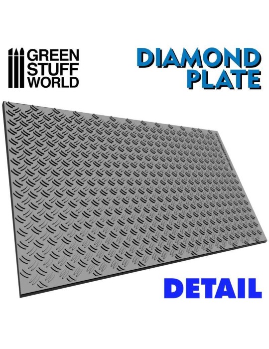 GREEN STUFF WORLD: DIAMOND PLATE (ROLL PIN)