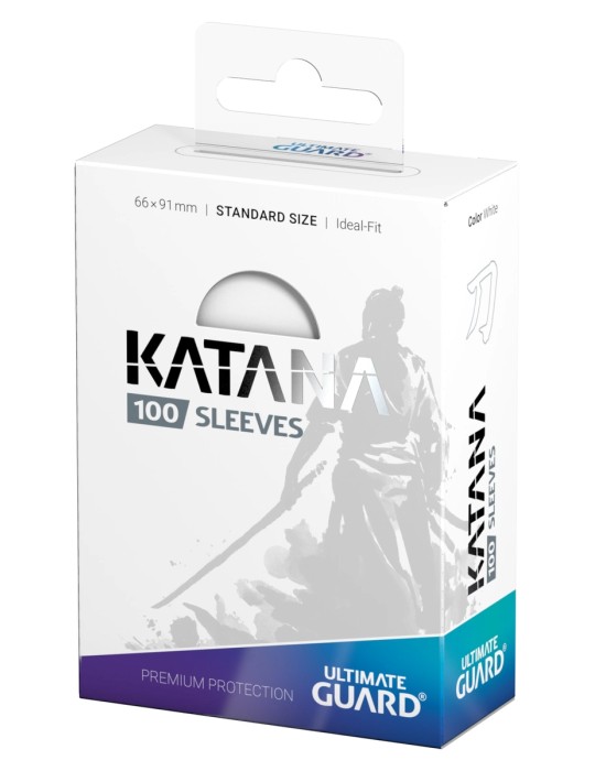 ULTIMATE GUARD KATANA SLEEVES WHITE (100)