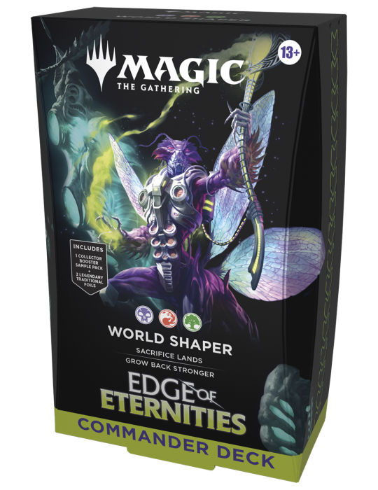 EDGE OF ETERNITIES COMMANDER DECK - WORLD SHAPER