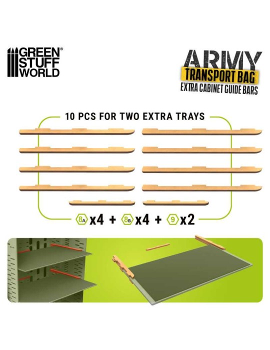 GREEN STUFF WORLD: EXTRA CABINET GUIDE BARS