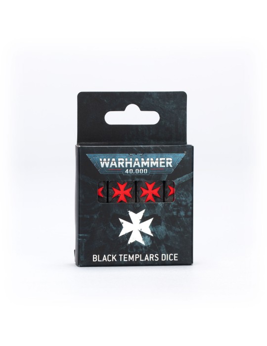 WARHAMMER 40000: BLACK TEMPLARS DICE