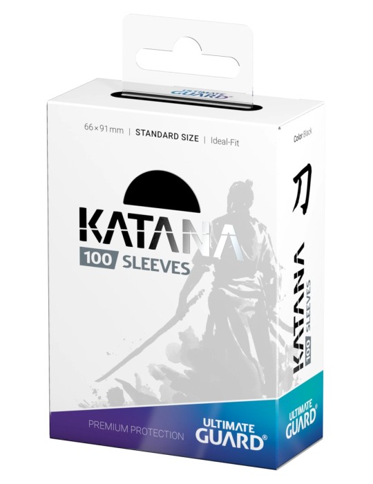 ULTIMATE GUARD KATANA SLEEVES BLACK (100)