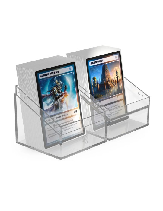 ULTIMATE GUARD BOULDER 100+ DECK CASE STANDARD SIZE CLEARE